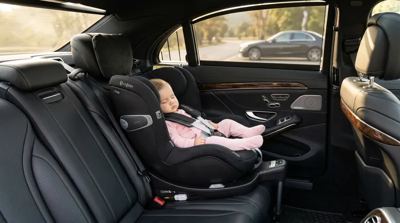 Certified European Standard ISOFIX Infant and Toddler Car Safety Seat in Cairo Airport Transfer